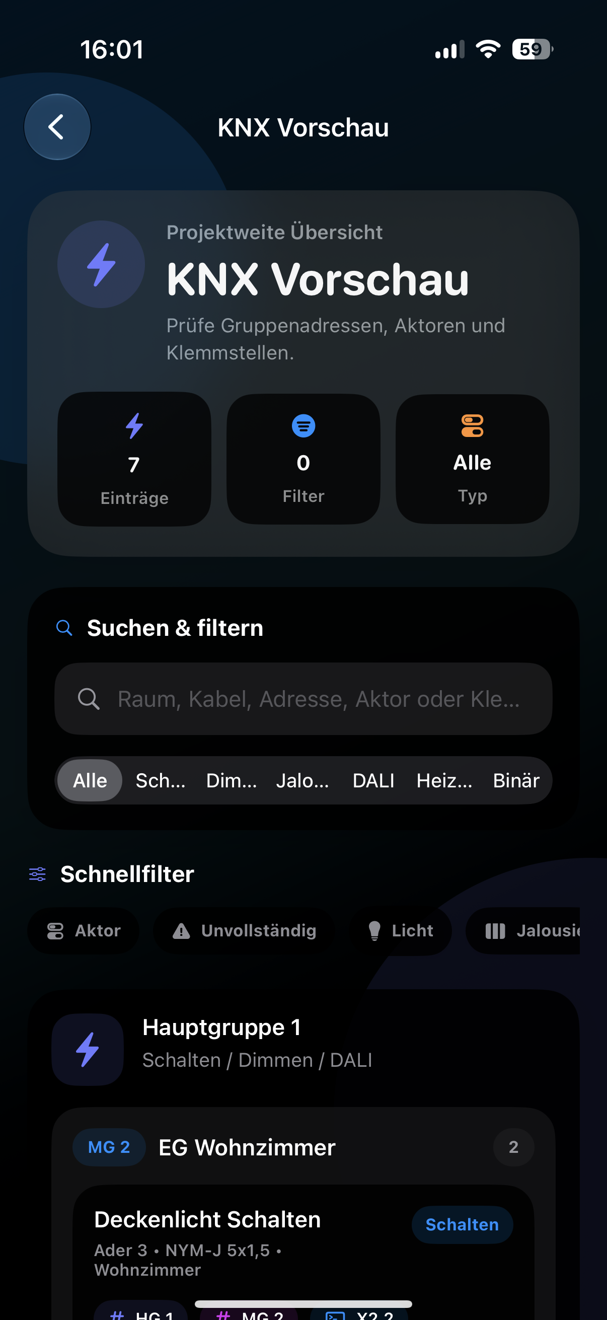 KNX Vorschau