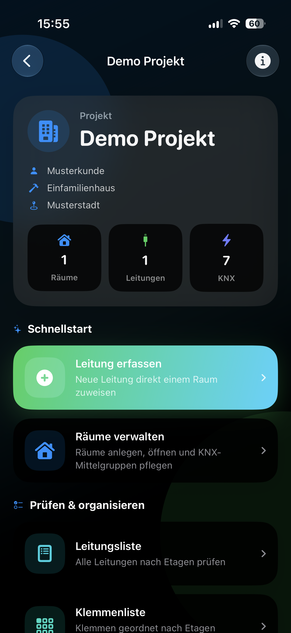 WireLogic Projektansicht